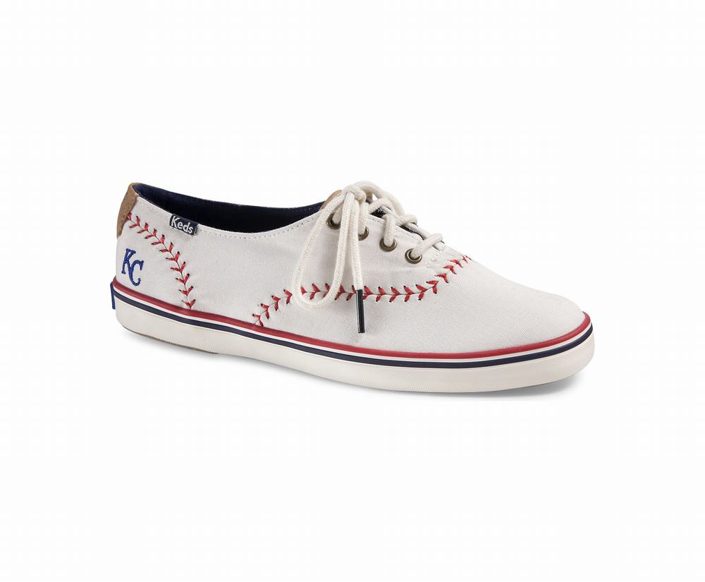 Women's Keds Champion MLB® Pennant Sneakers Royal 2805764LC - South Africa